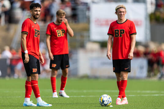 Brommapojkarnas André Calisir och Alexander Jensen