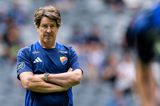Djurgårdens tränare Thomas Lagerlöf