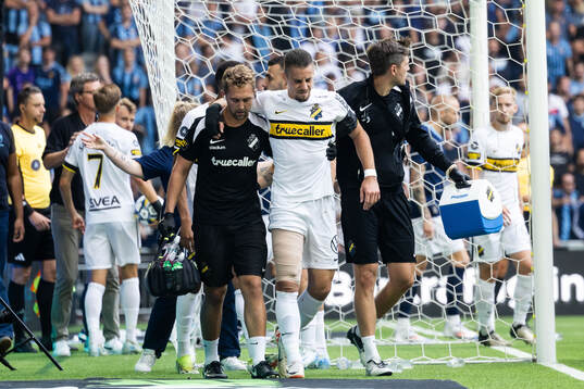 AIKs Dino Besirovic leds av skadad
