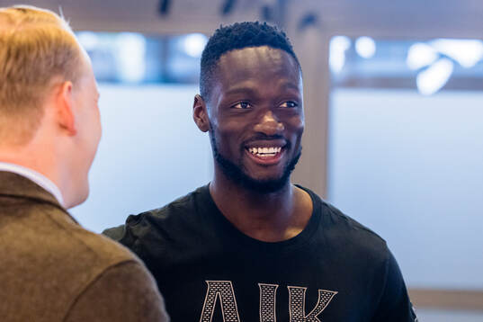 AIKs målvakt Ismael Diawara