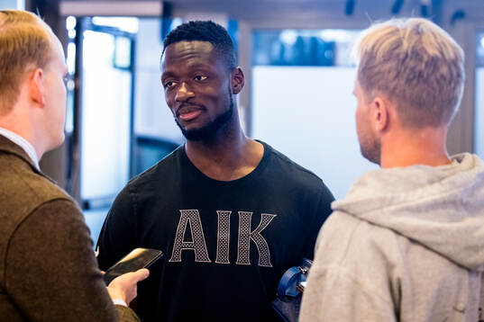 AIKs målvakt Ismael Diawara