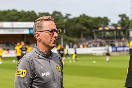 Mjällbys assisterande tränare Christofer Augustsson
