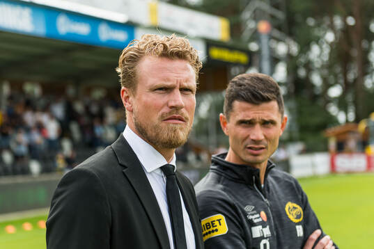 Elfsborgs manager Oscar Hiljemark