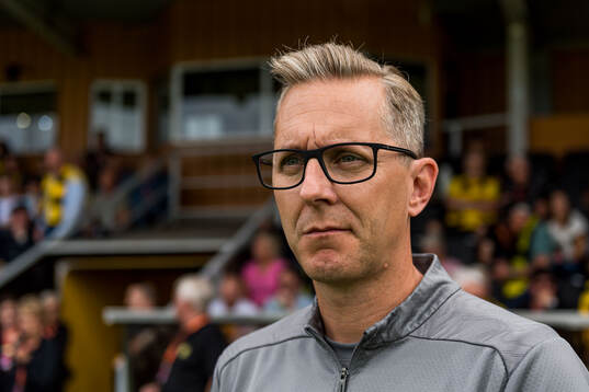 Mjällbys assisterande tränare Christofer Augustsson