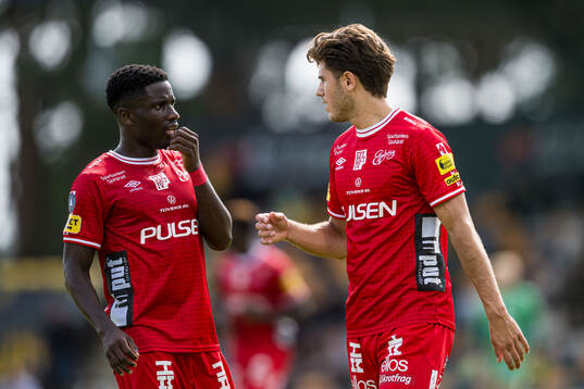 Elfsborgs Michael Baidoo och Besfort Zeneli