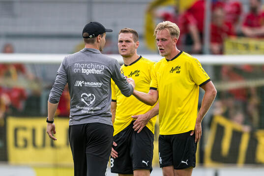 Mjällbys assisterande tränare Karl Marius Aksum, Jacob