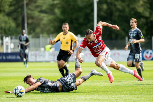 Brages Cesar Weilid och Degerfors Dijan Vukojevic