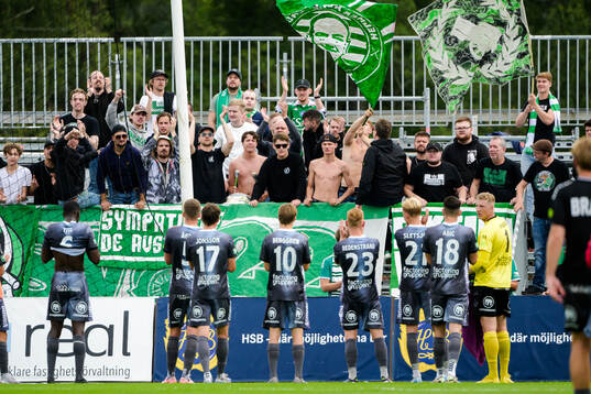 Brages spelare tackar supportrarna