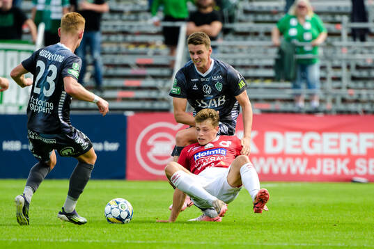 Brages Oskar Ågren och Degerfors Gustav Lindgren