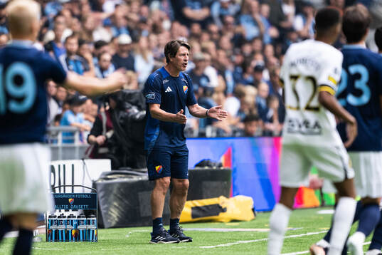 Djurgårdens tränare Thomas Lagerlöf