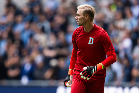 Djurgårdens målvakt Jacob Rinne