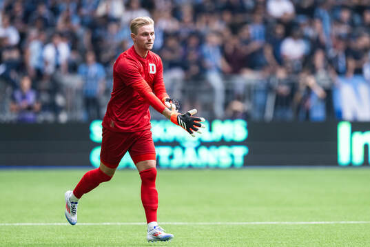 Djurgårdens målvakt Jacob Rinne