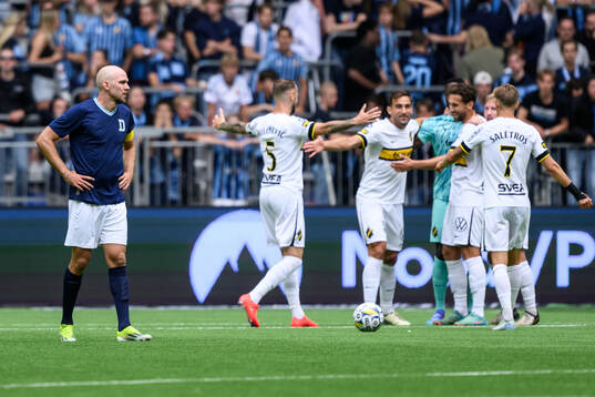 Djurgårdens Marcus Danielson deppar