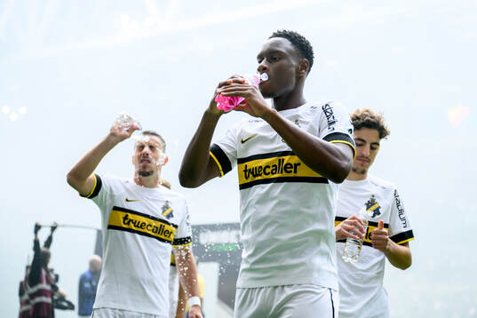AIKs Dino Besirovic, Mouhamed Lamine Fanne Dabo och Taha