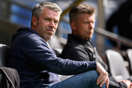 AIKs sportchef Thomas Berntsen och tränare Mikkjal