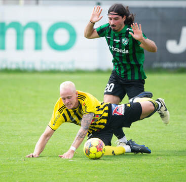 IFK Hässleholms Alexander Sjöström i matchen i div 2