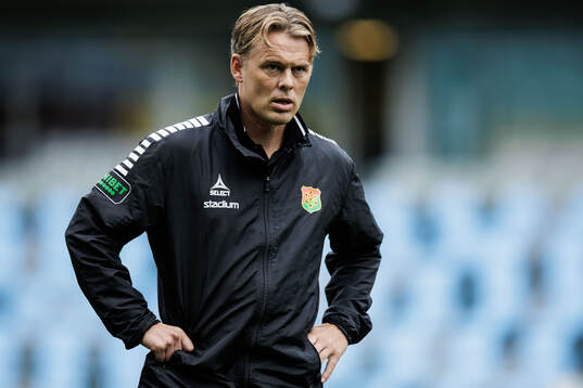 GAIS tränare Fredrik Holmberg