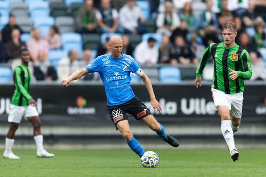 Halmstads Andreas Johansson och GAIS Alexander Ahl