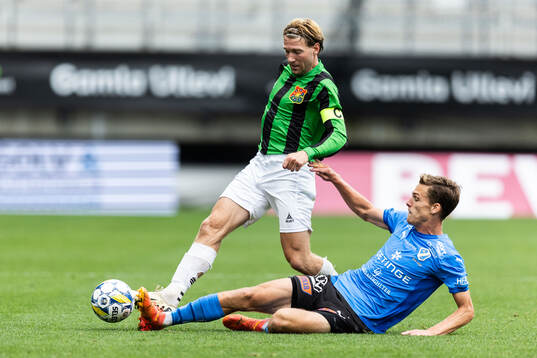 GAIS August Wängberg och Halmstads Villiam Granath