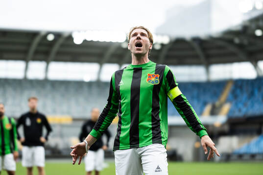 GAIS August Wängberg jublar