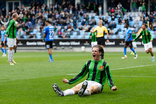 GAIS Axel Henriksson jublar