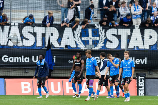 Halmstads spelare deppar