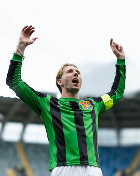 GAIS August Wängberg jublar
