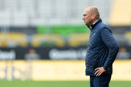 Halmstads tränare Magnus Haglund