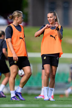 Paulina Nyström och Stina Larsen
