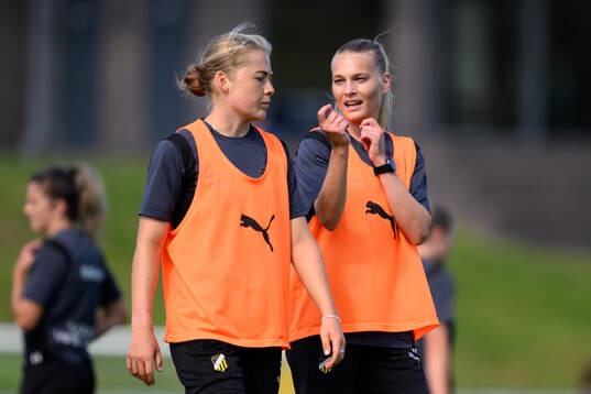 Paulina Nyström och Stina Larsen