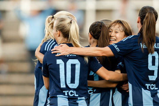 Djurgårdens Shinomi Koyama jublar