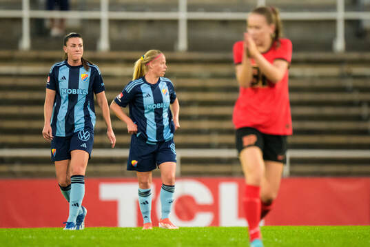 Djurgårdens Pauline Hammarlund deppar