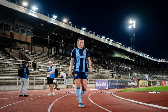 Djurgårdens Pauline Hammarlund deppar
