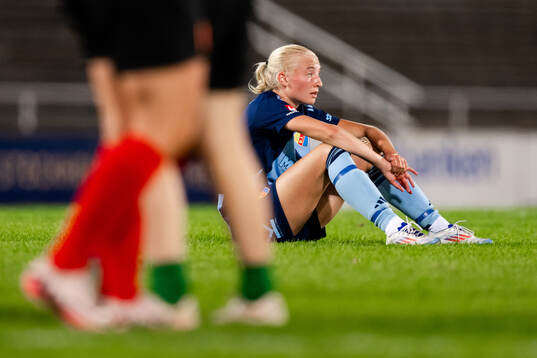 Djurgårdens Stinalisa Johansson deppar