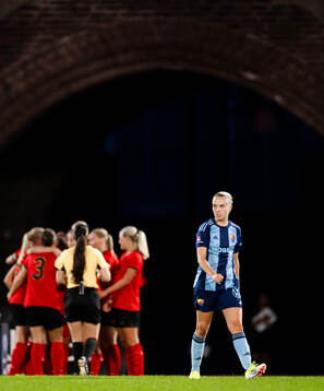 Djurgårdens Elin Westlund deppar