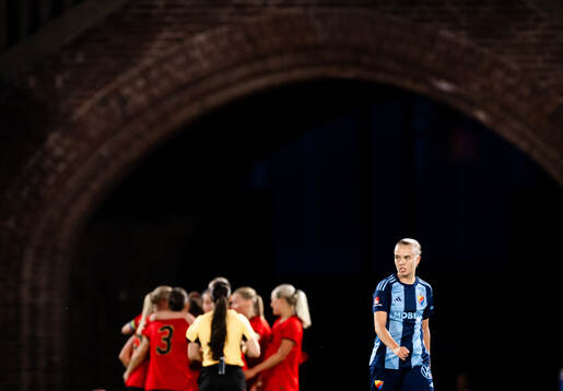 Djurgårdens Elin Westlund deppar