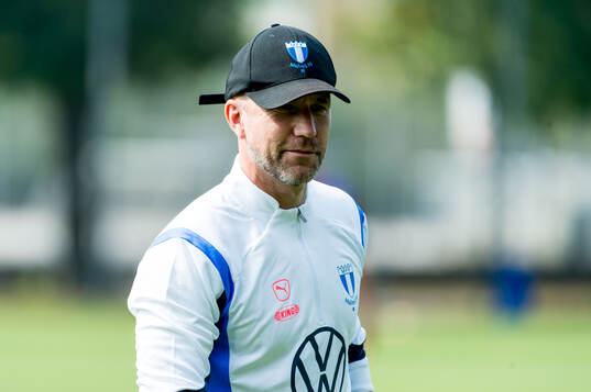 Head coach Henrik Rydström of Malmö FF