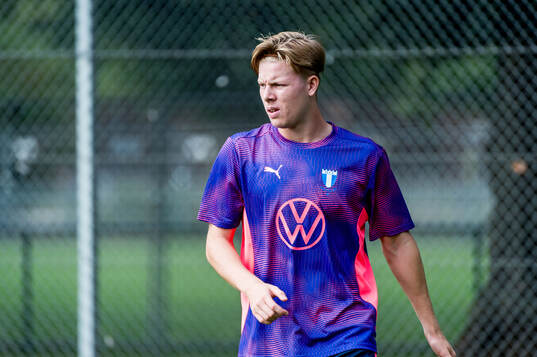 Nils Zetterström of Malmö FF