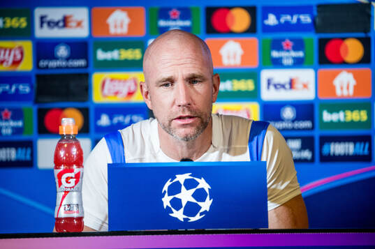 Head coach Henrik Rydström of Malmö FF