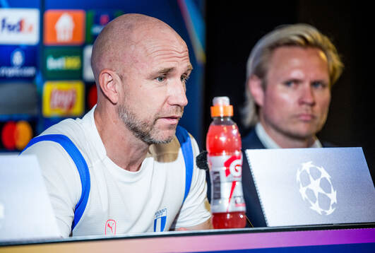 Head coach Henrik Rydström of Malmö FF