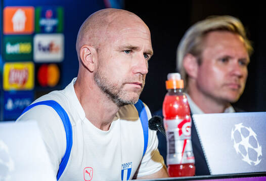 Head coach Henrik Rydström of Malmö FF