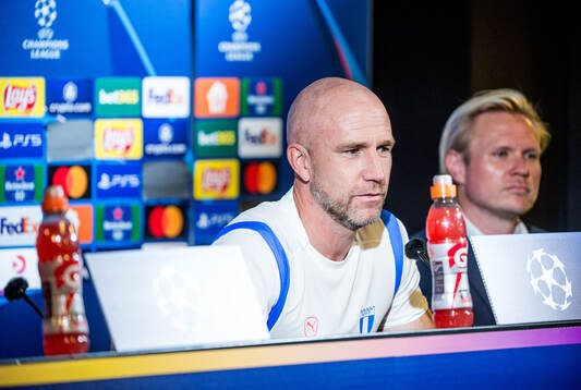 Head coach Henrik Rydström of Malmö FF