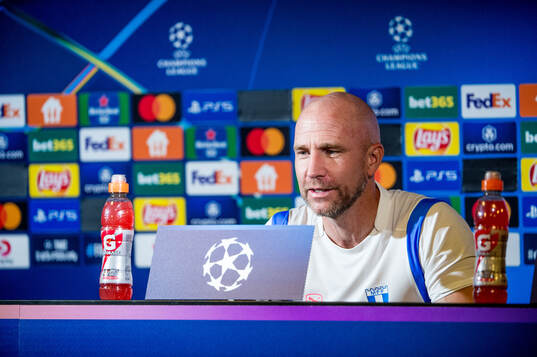 Head coach Henrik Rydström of Malmö FF