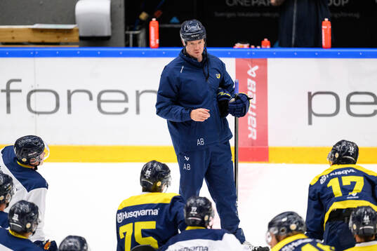 Tränare Anton Blomqvist