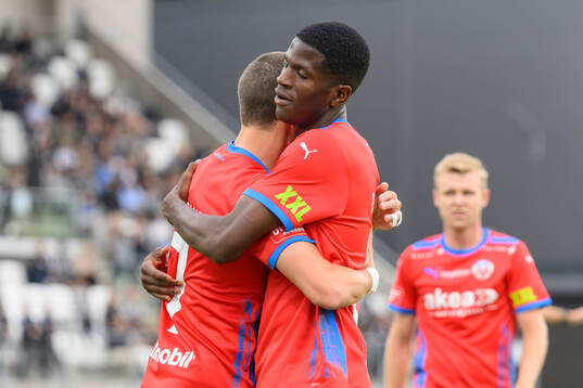 Helsingborgs Chisomnazu Chika Chidi jublar