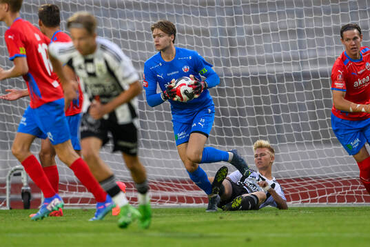 Helsingborgs målvakt Nils Arvidsson