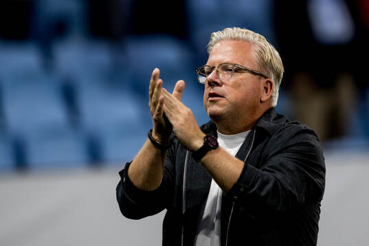 Head coach Lars Friis of Sparta Prag