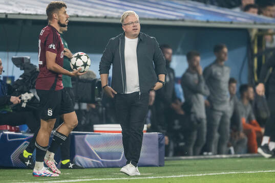 Head coach Lars Friis of Sparta Prag