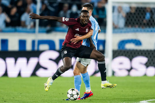 Victor Olatunji of Sparta Prag