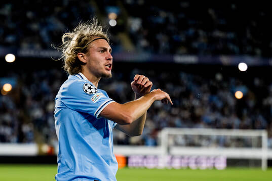 Sebastian Nanasi of Malmö FF